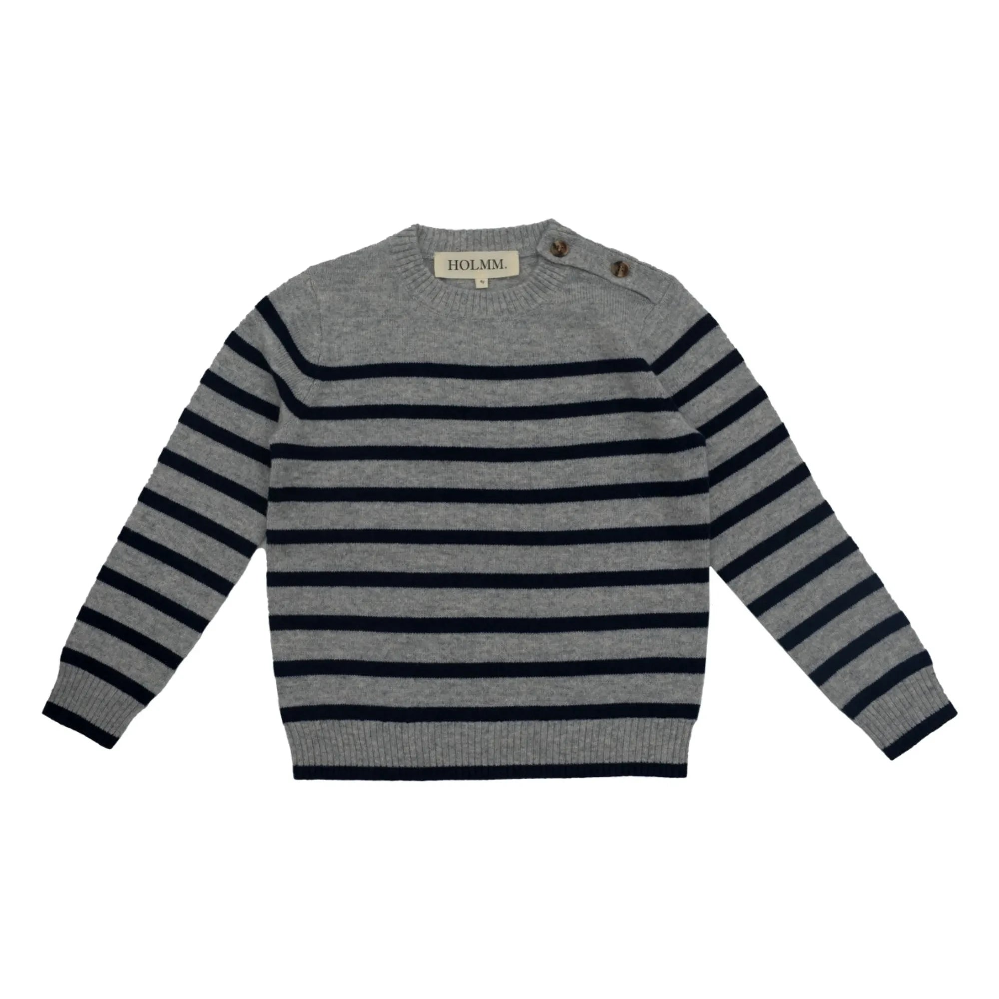 Holmm - Obay Cashmere sweater | Heather grey