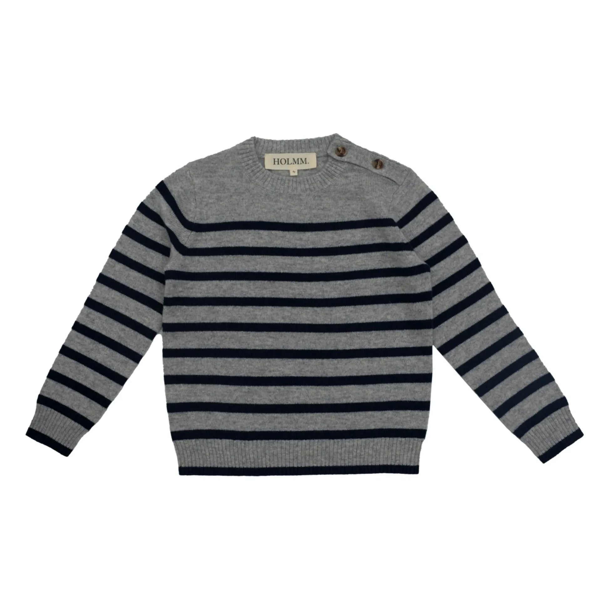 Holmm - Obay Cashmere sweater | Heather grey