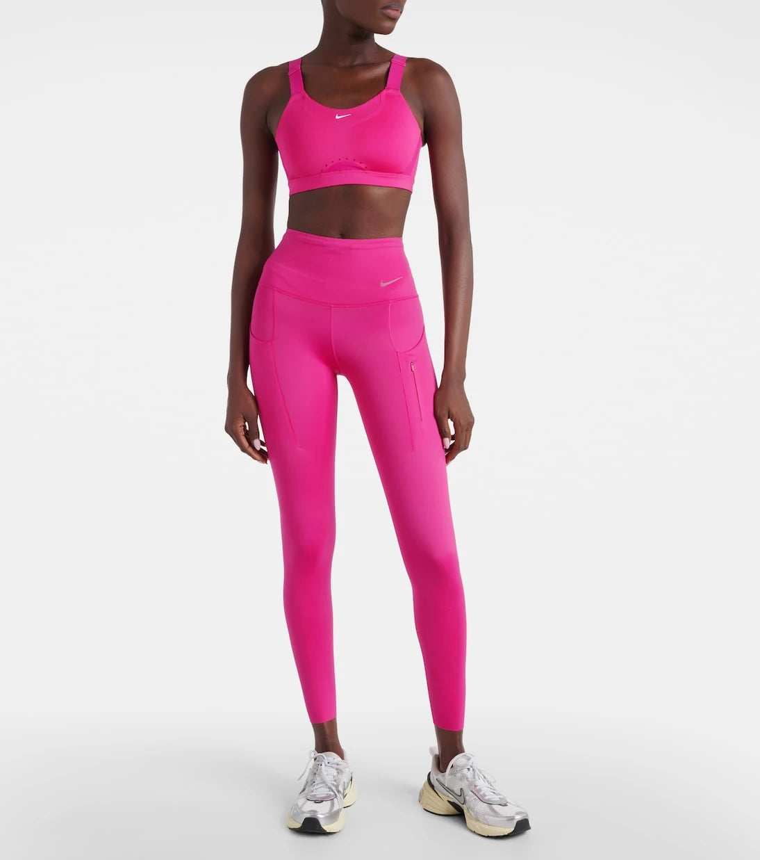Nike - ليقنز بقصة 7/8 وخصر مرتفع