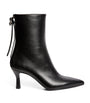 Black Leather Ankle Boots 75
