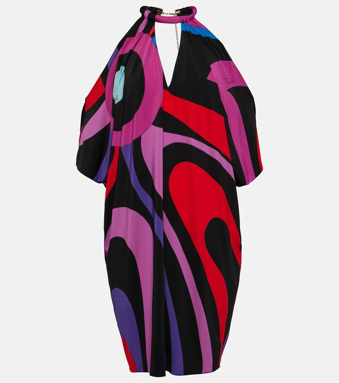 Pucci - Marmo draped jersey kaftan