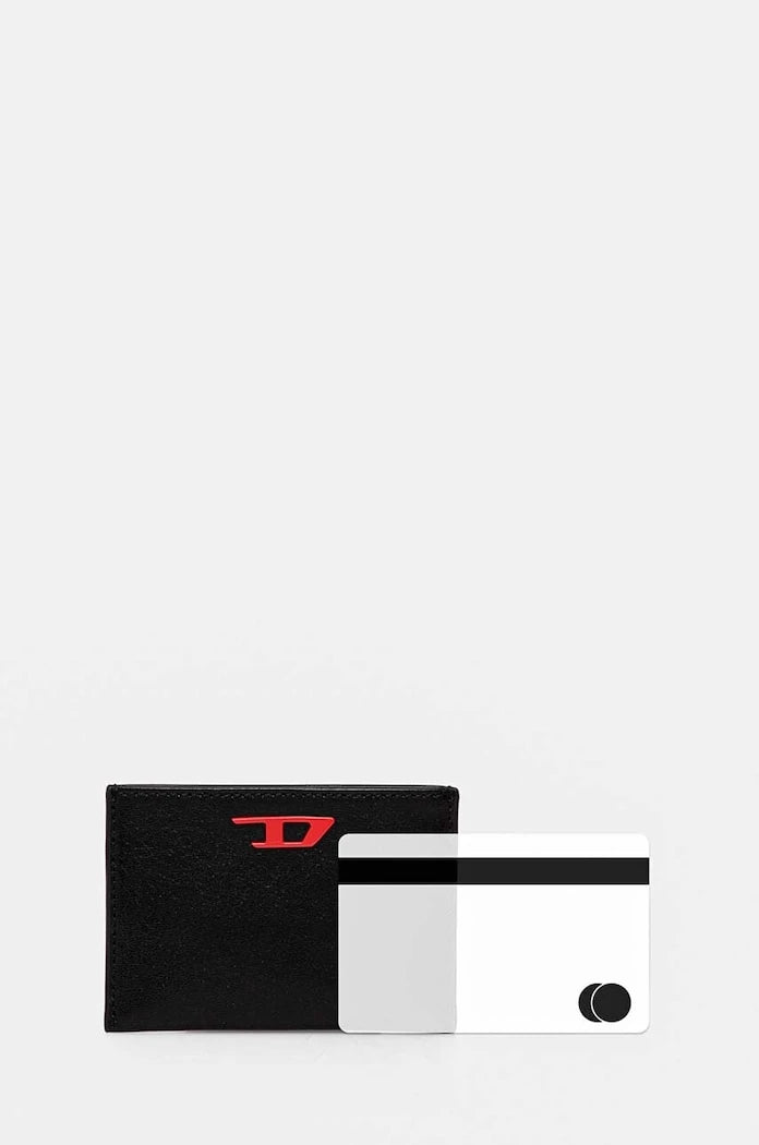 Кожен калъф за карти Diesel RAVE CARD CASE
