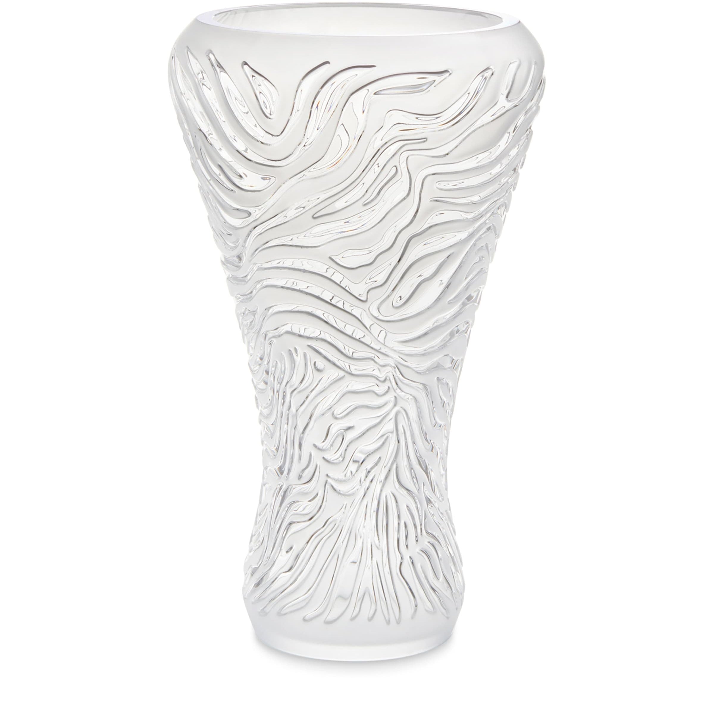 Crystal Zebre Vase (45cm)
