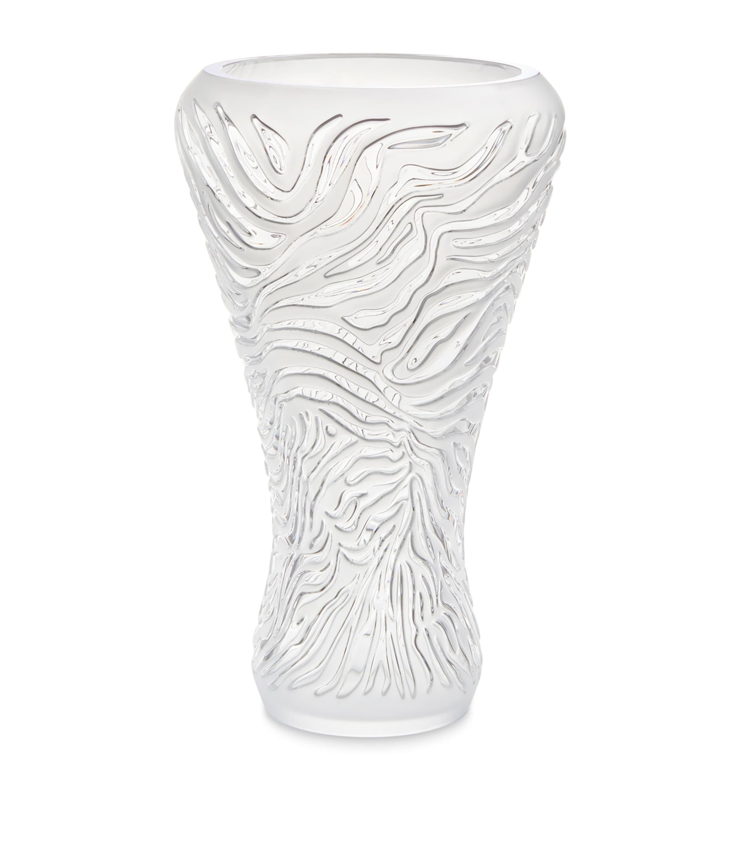 Crystal Zebre Vase (45cm)