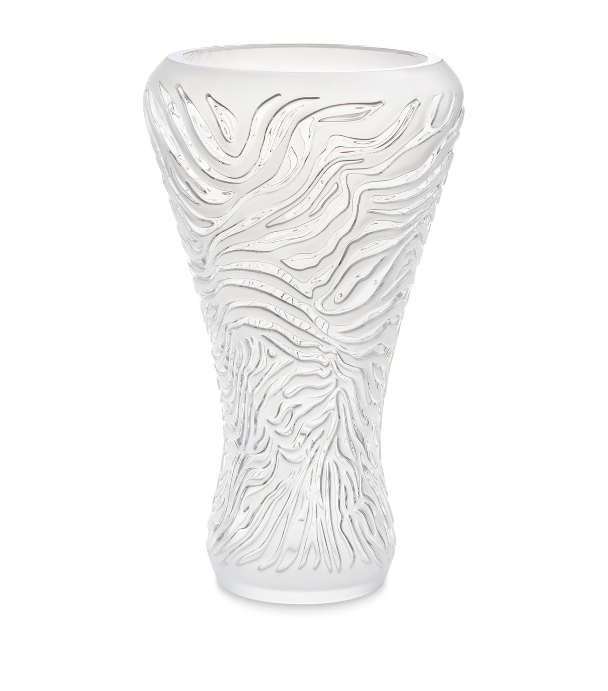 Crystal Zebre Vase (45cm)
