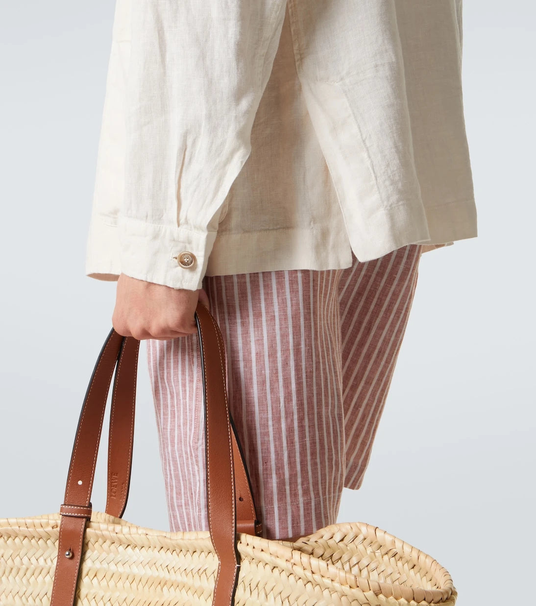 Fedeli - Oxford linen jacket