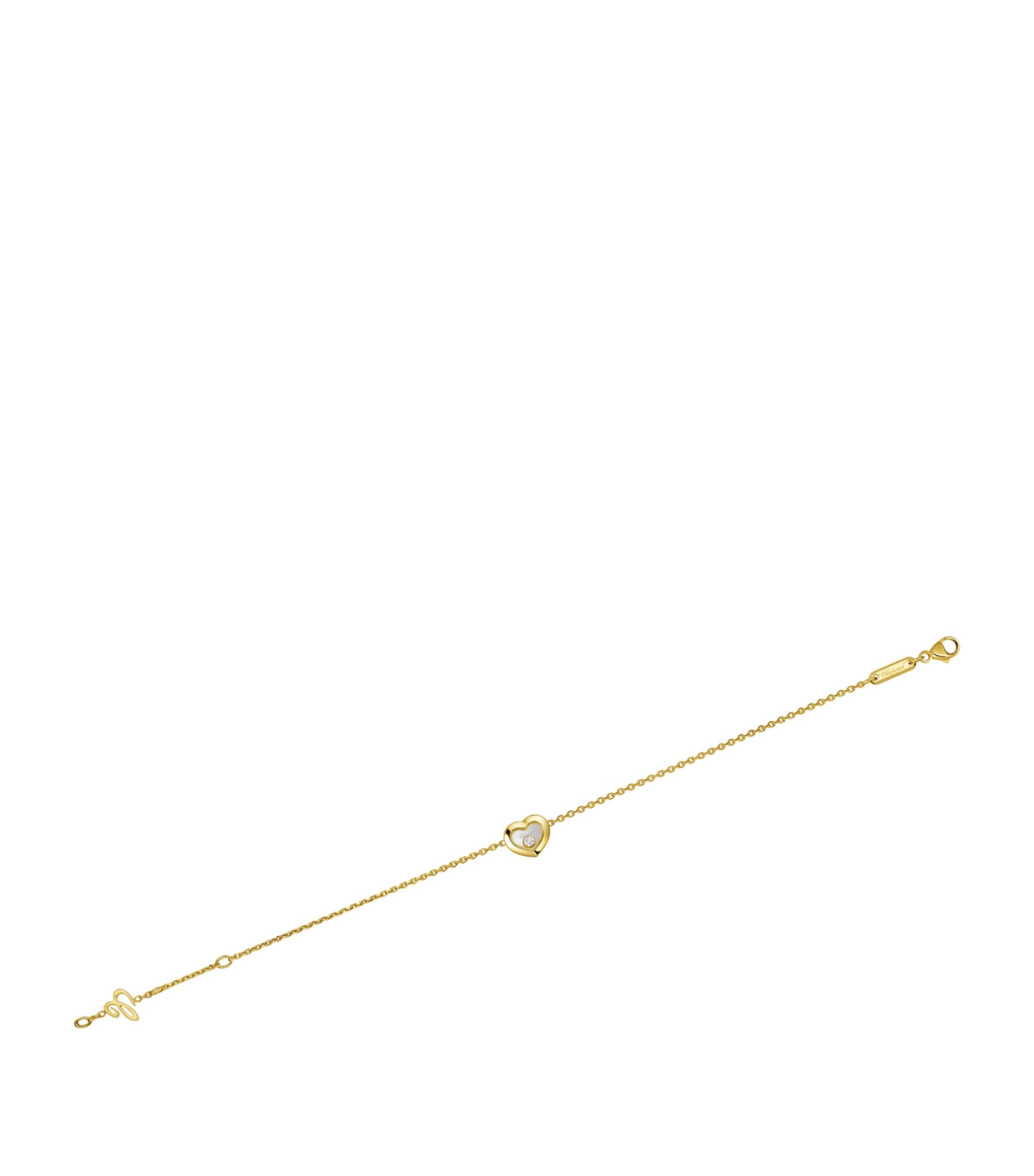 Yellow Gold and Diamond Happy Diamonds Icons Bracelet