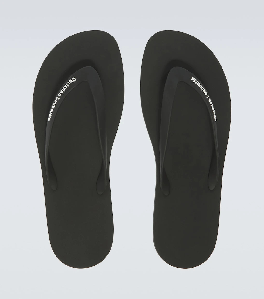 Christian Louboutin - Logo thong sandals