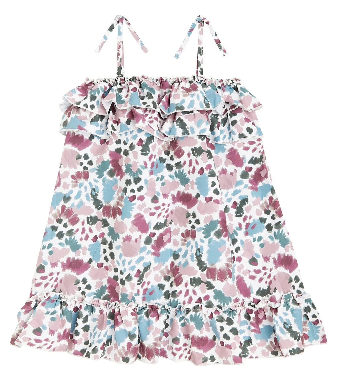 Suncracy - Amalfi ruffled printed dress