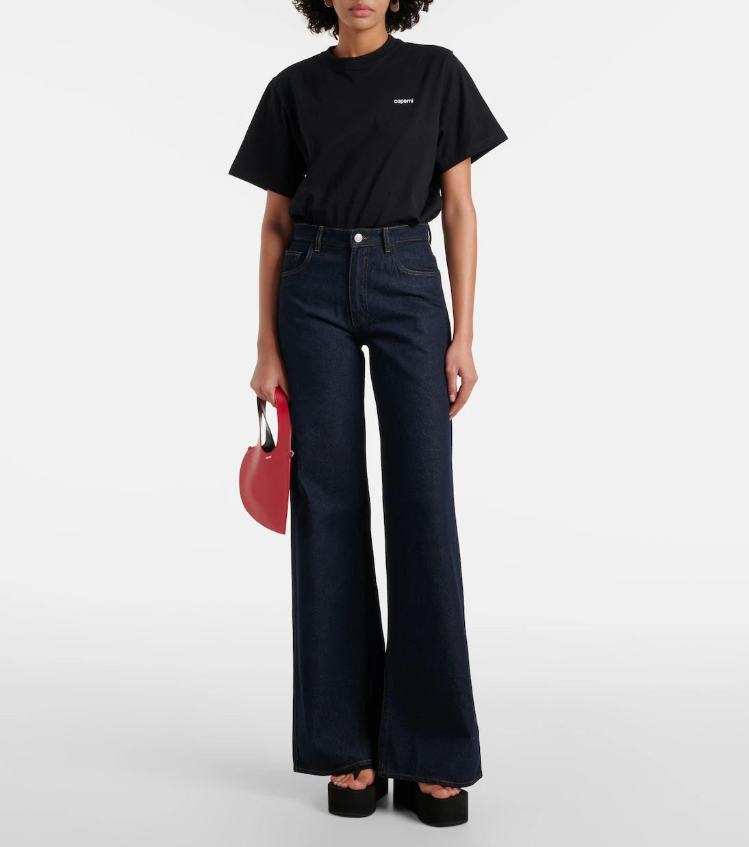 Coperni - Logo cotton bodysuit
