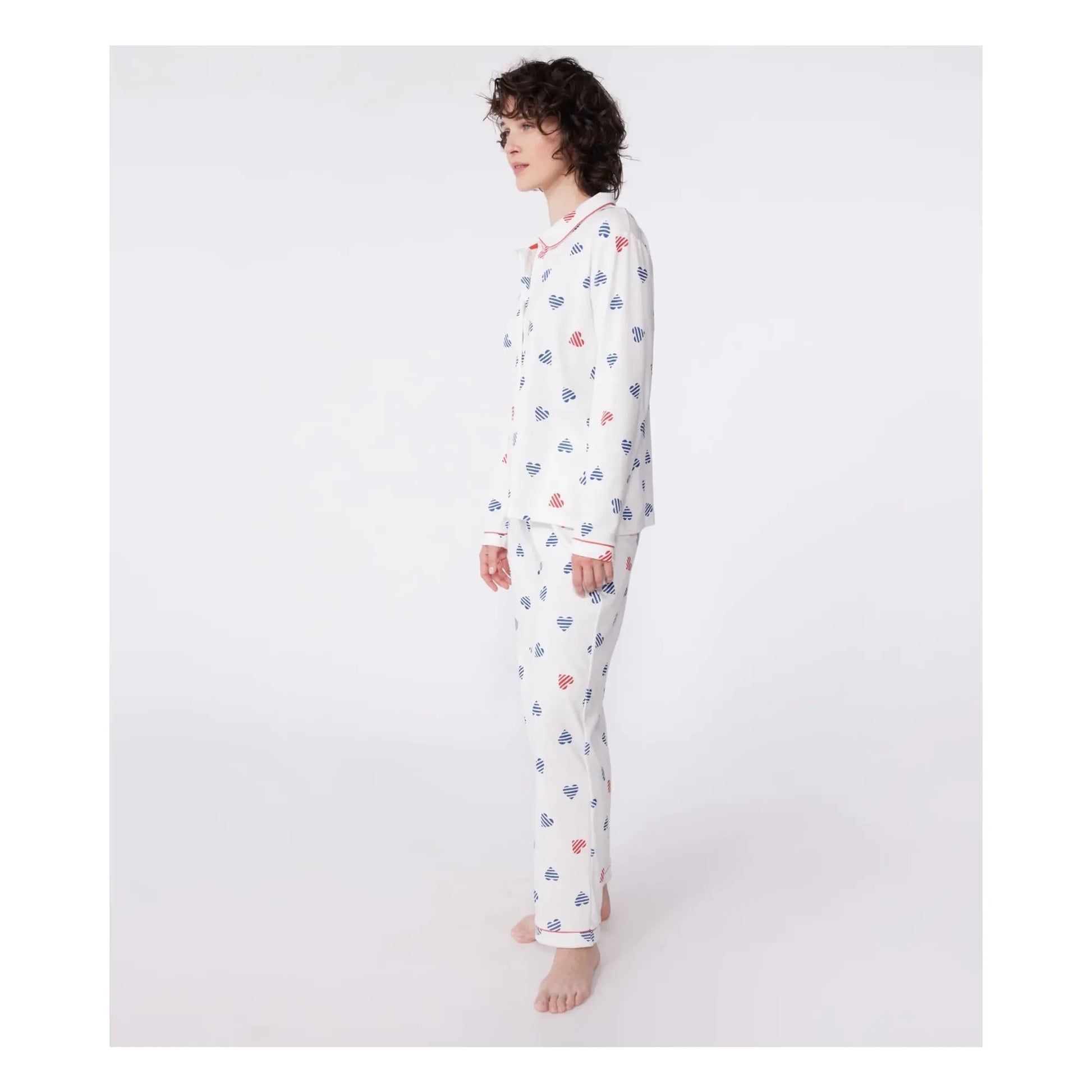 Petit Bateau - Britany organic cotton pyjamas | White
