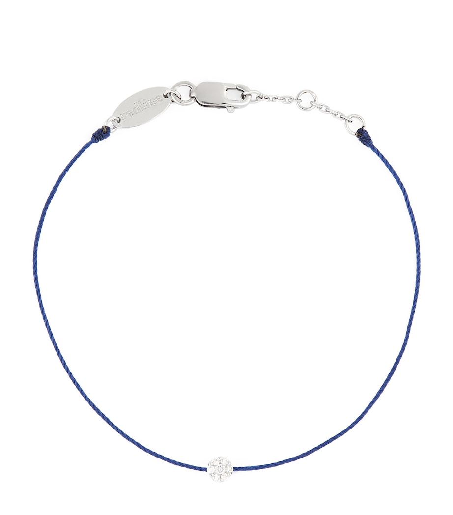 Redline White Gold and Diamond Illusion Bracelet