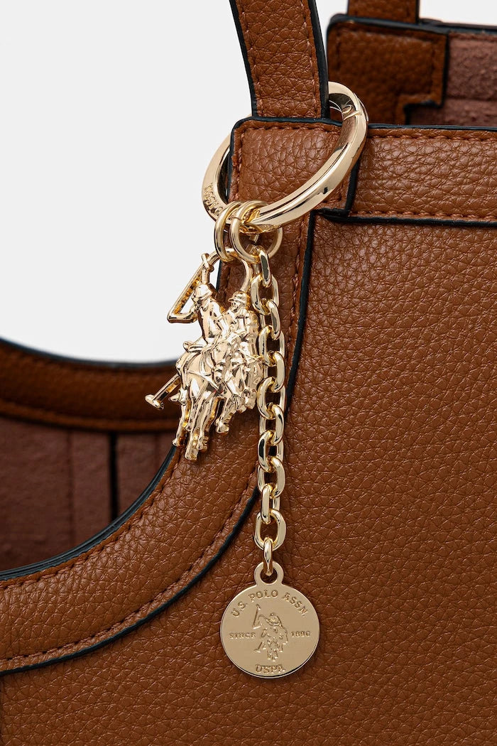 U.S. Polo Assn. kadın suni deri alışveriş çantası LAWSON