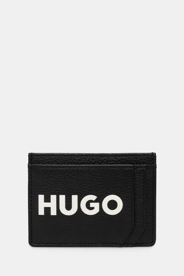 Кожен калъф за карти HUGO