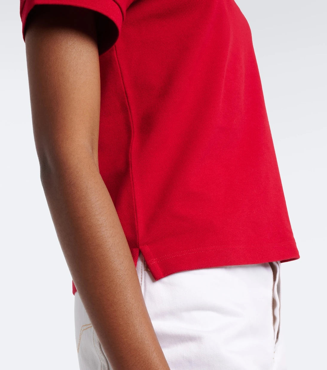 Versace - Greca cotton piqué polo shirt