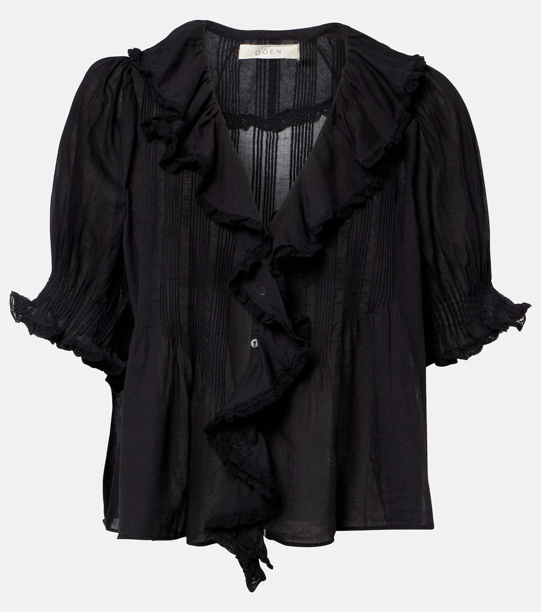 Dôen - Henri cotton voile top