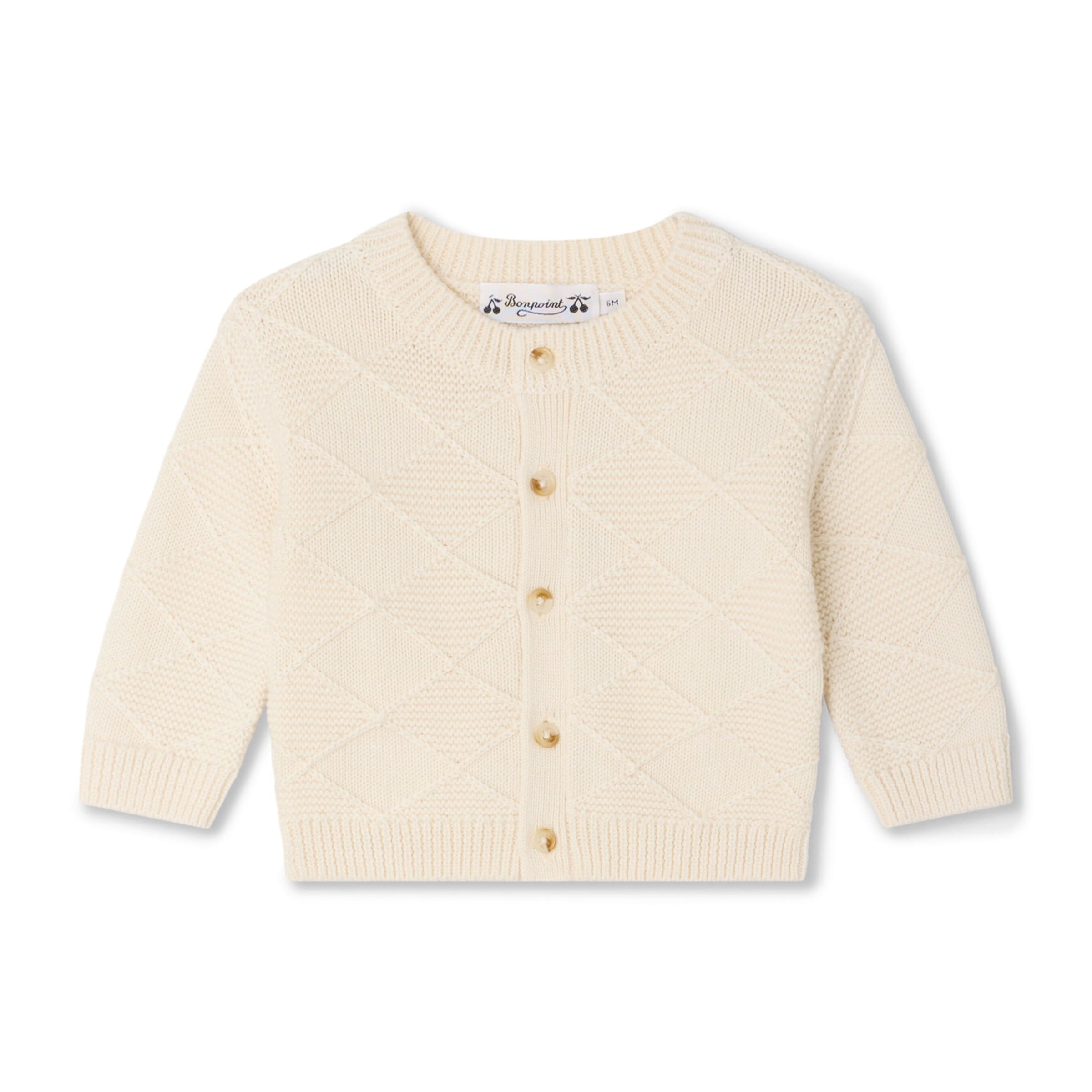 Cotton-Cashmere Louni Cardigan (6-18 Months)