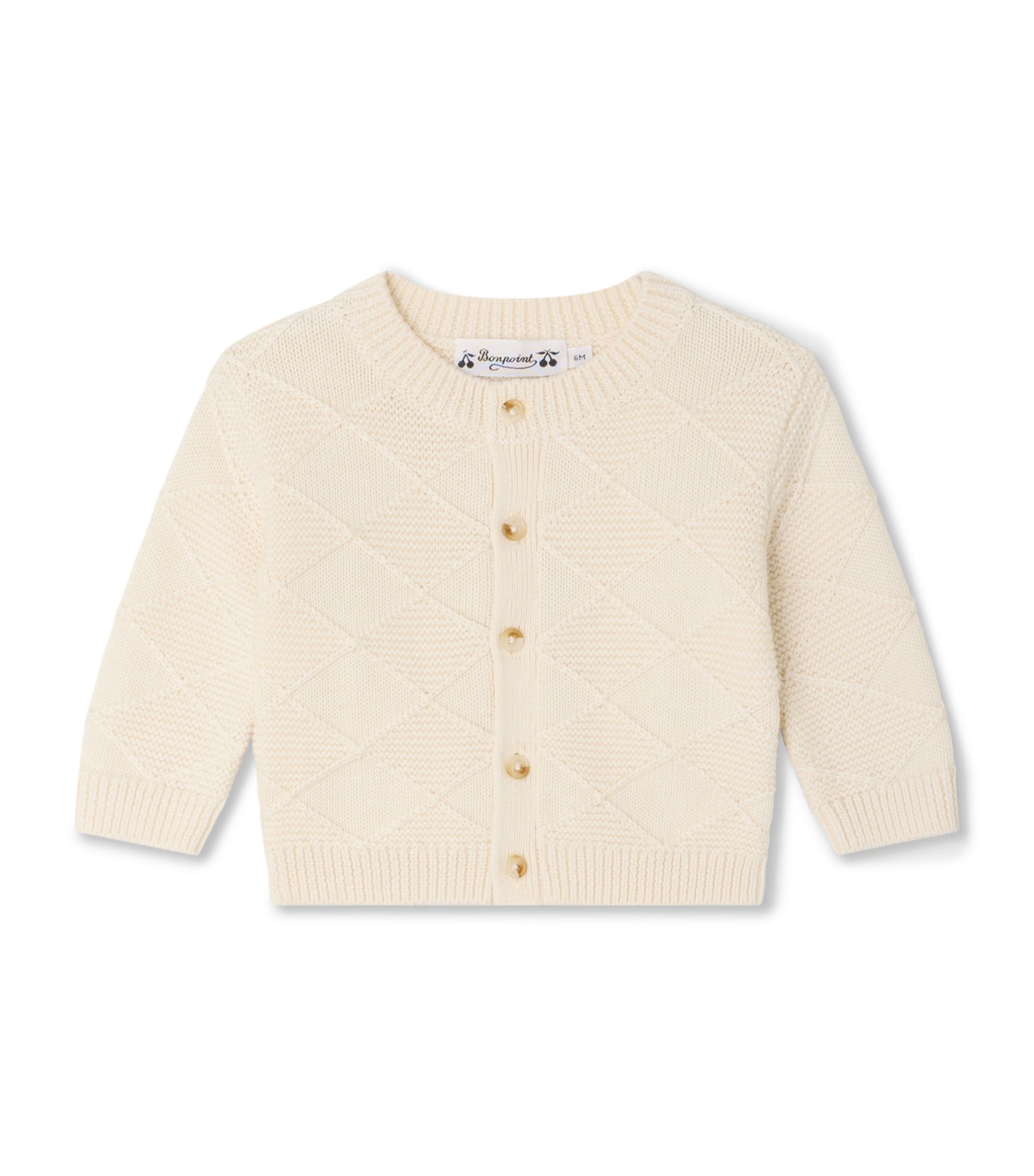 Cotton-Cashmere Louni Cardigan (6-18 Months)