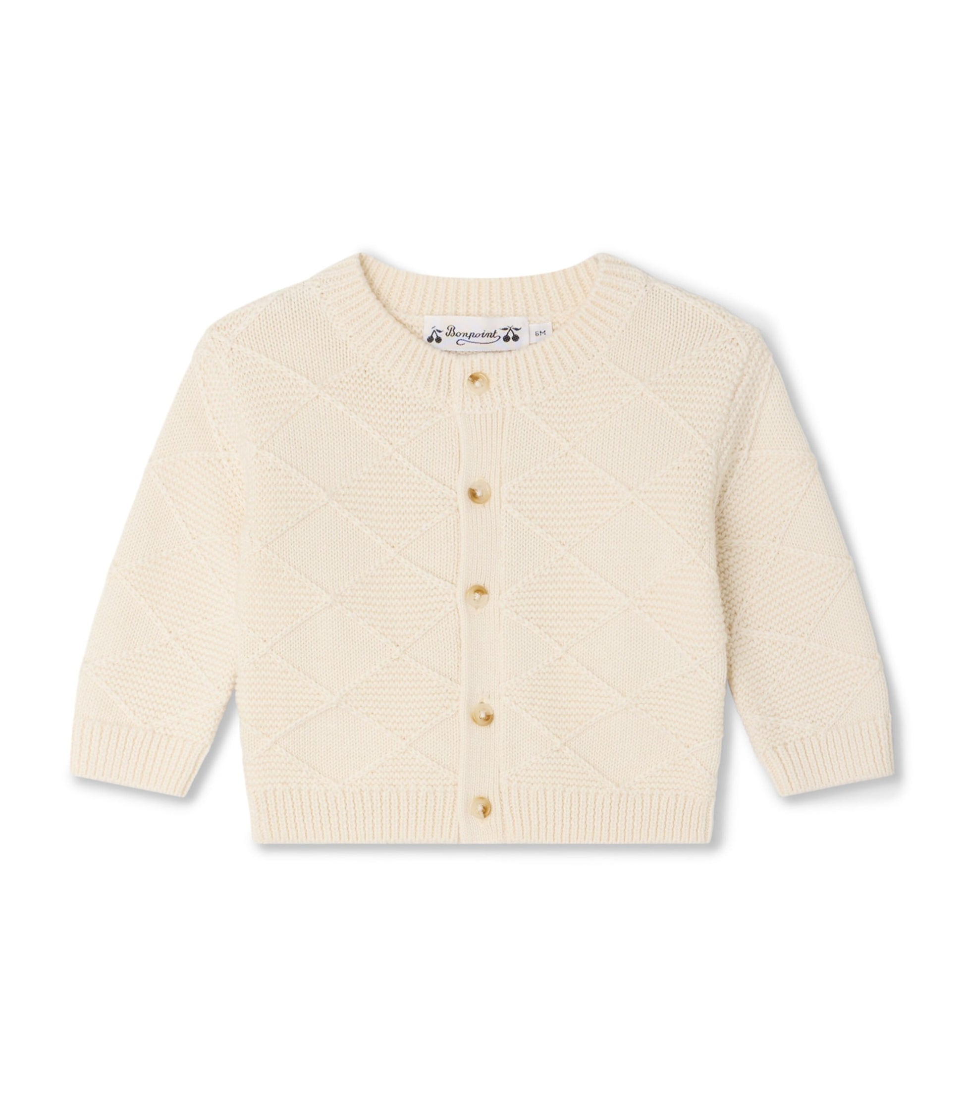Cotton-Cashmere Louni Cardigan (6-18 Months)