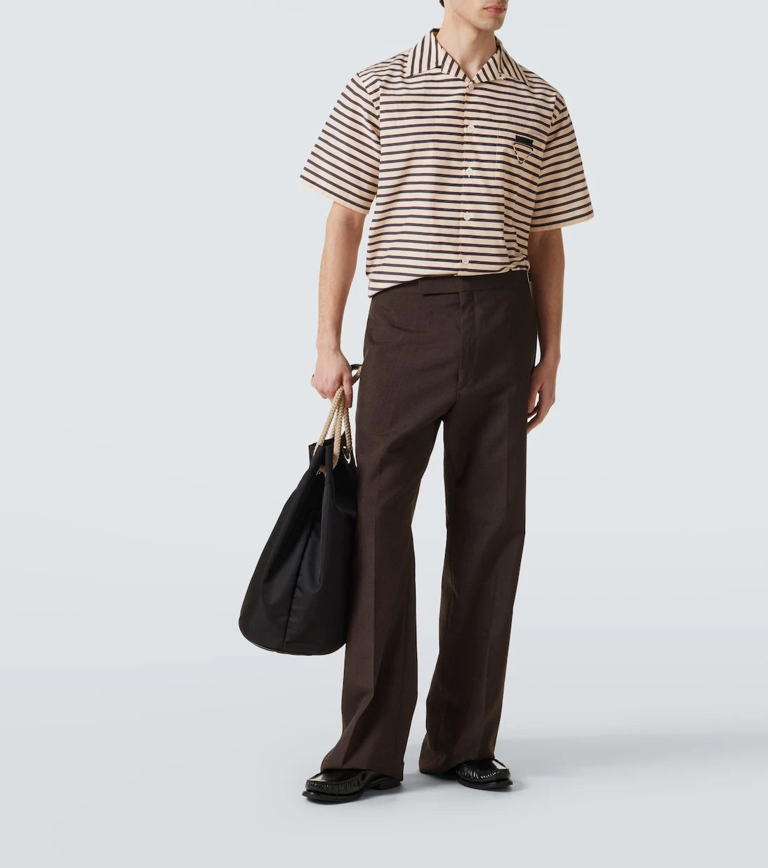 Prada - Leather loafers