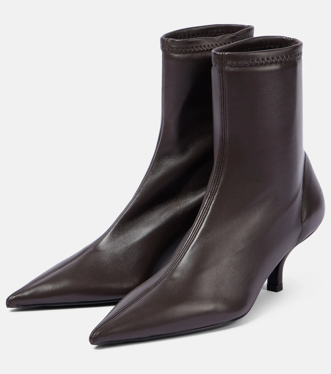 Toteme - Leather sock boots
