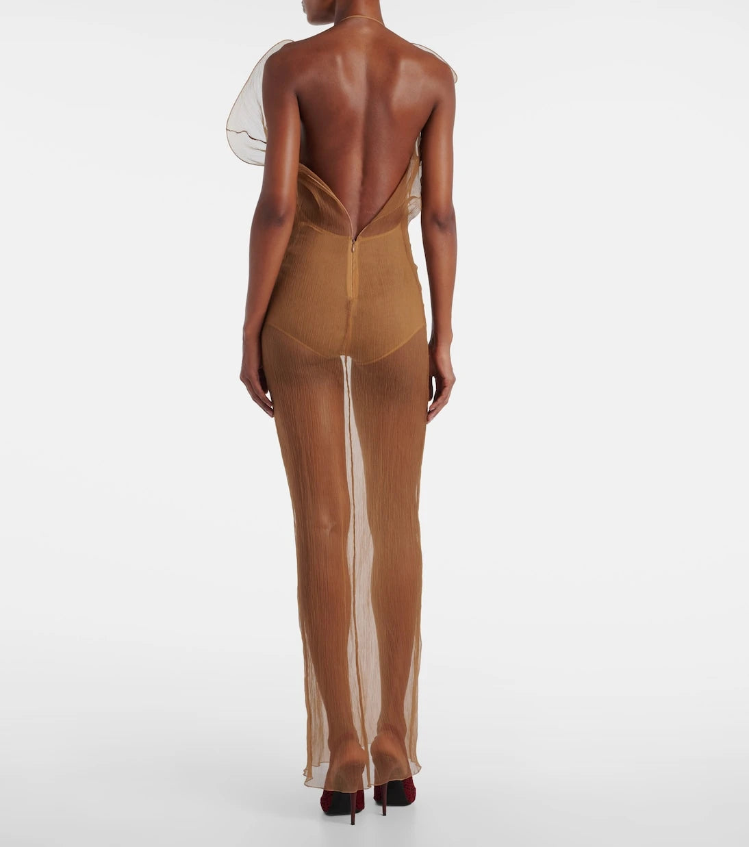 Magda Butrym - Sheer silk organza gown
