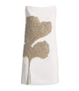 Costarellos Ivory Appliqué-Detail Strapless Kassia Mini Dress