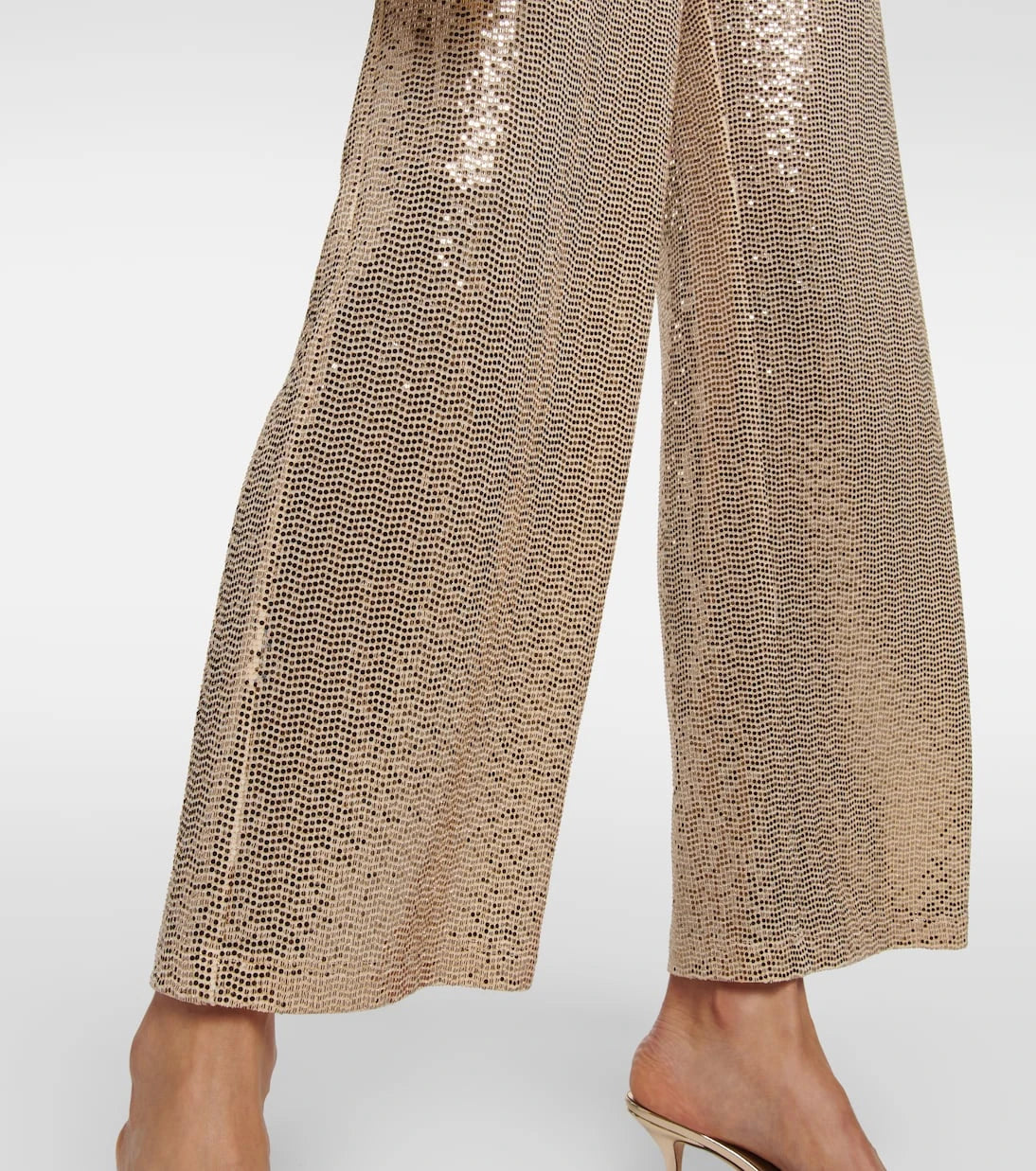 Dodo Bar Or - Sequined high-rise wide-leg pants
