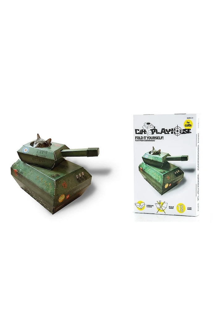 Luckies of London Котешка играчка Tank Cat