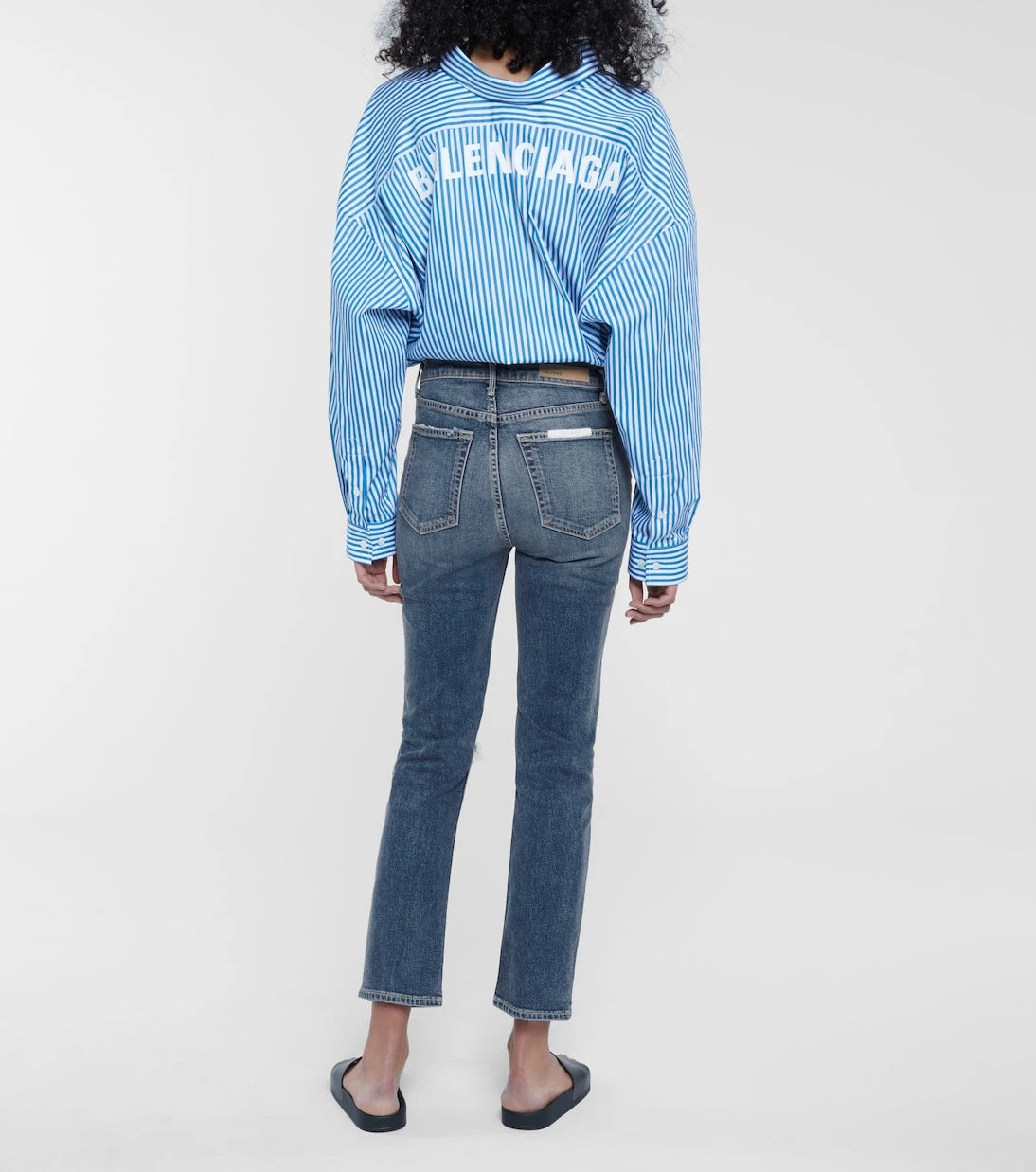 GRLFRND - Reed high-rise cropped skinny jeans