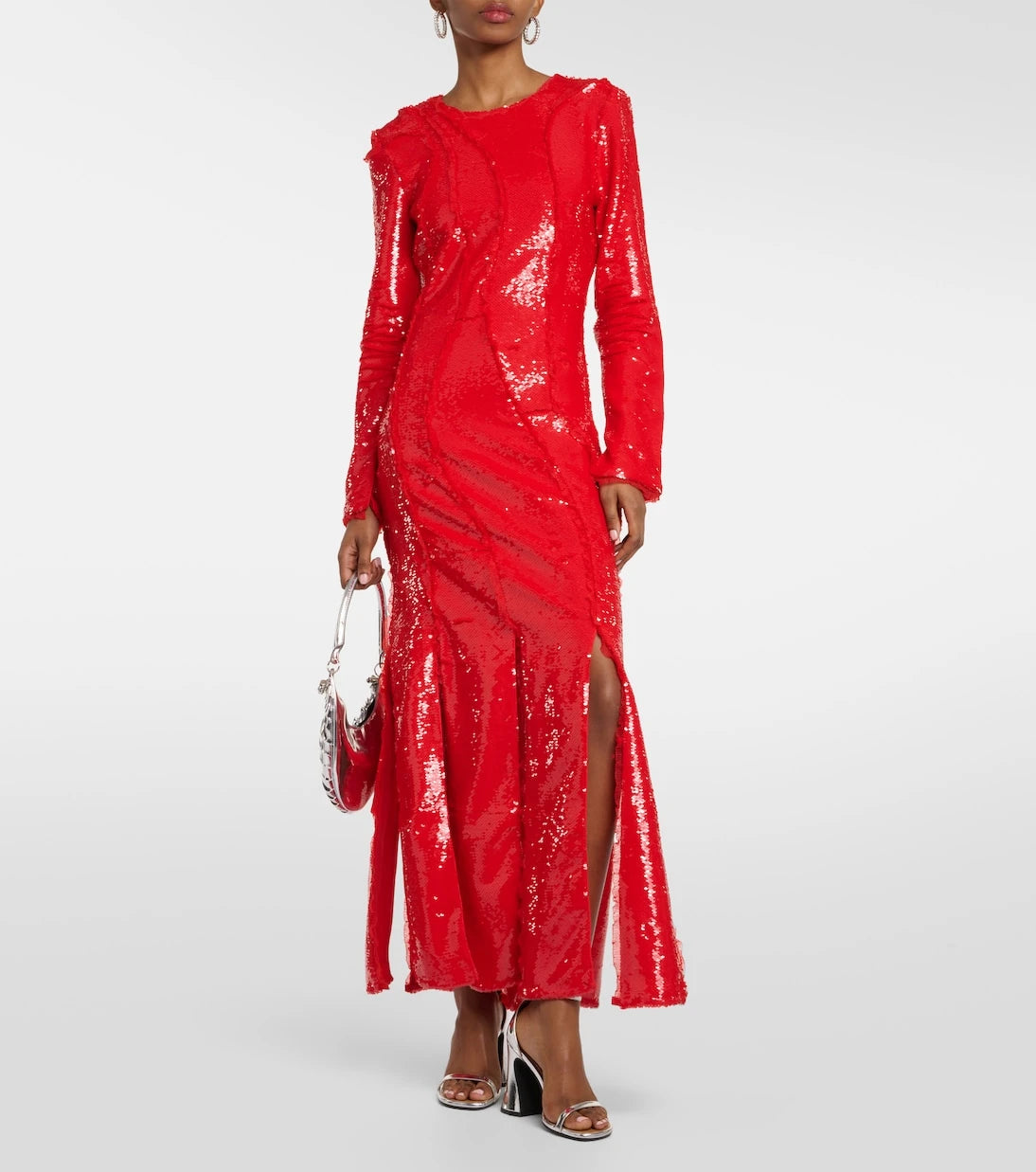 Ganni - Sequined maxi dress