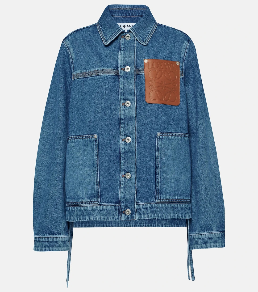 Loewe - Anagram denim ceket