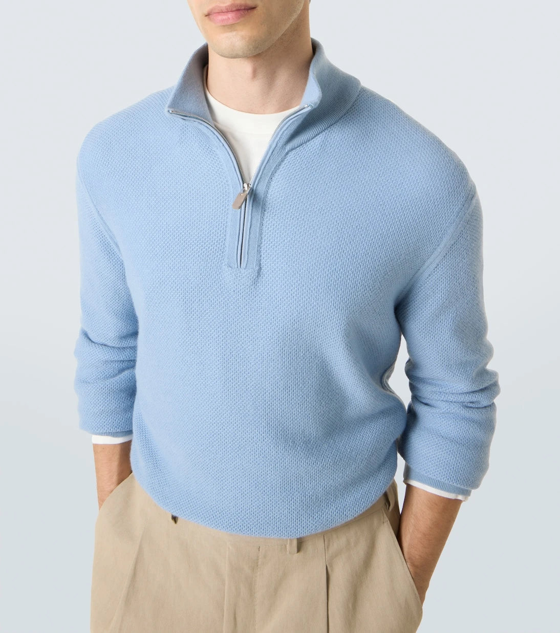 Zegna - Cashmere mockneck sweater