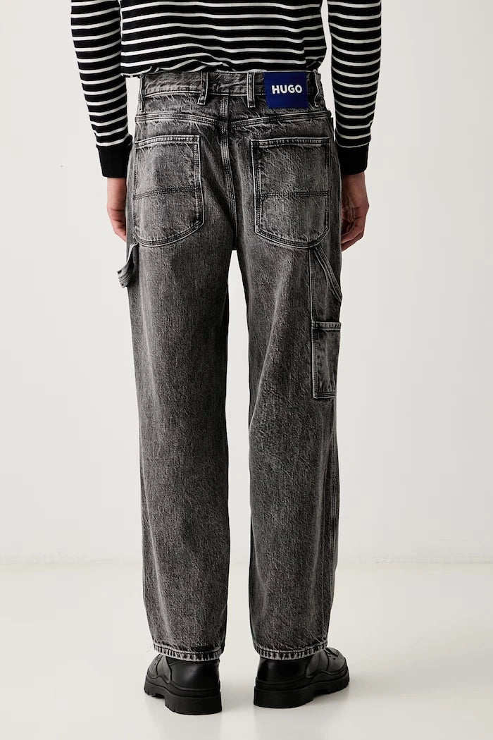 HUGO Blue erkek straight Carpenter/1 kot pantolon