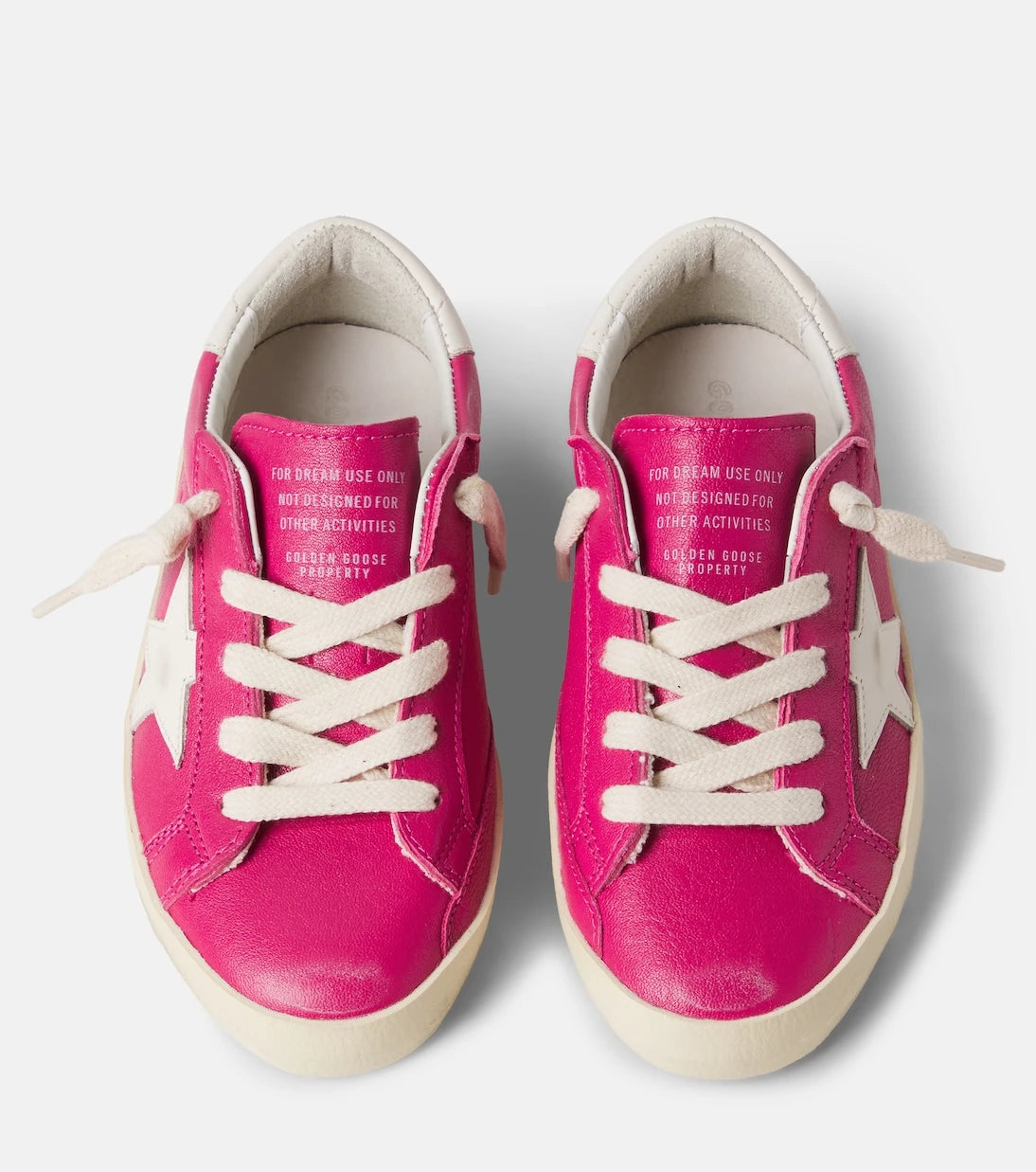 Golden Goose Kids - Super-Star leather sneakers