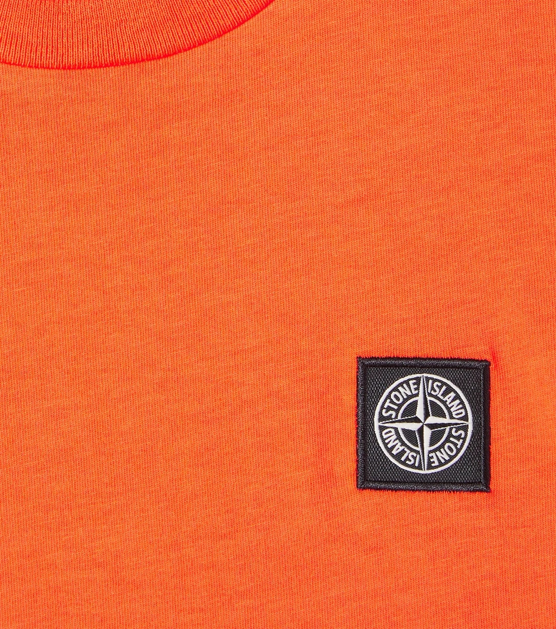 Stone Island Junior - Compass cotton jersey T-shirt
