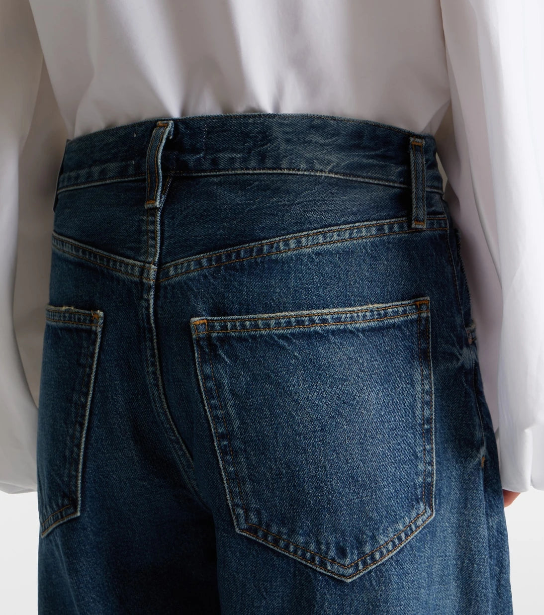 Agolde - Twist mid-rise wide-leg jeans