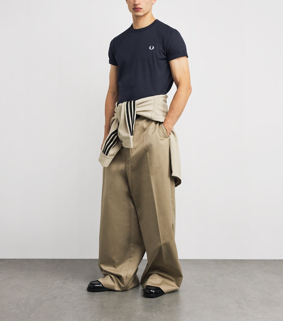 Cotton Ringer Logo T-Shirt