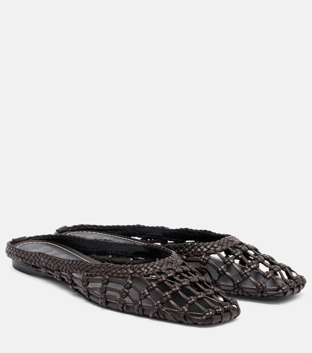 Staud - Otto woven leather mules