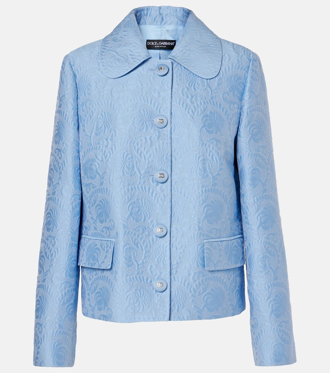 Dolce&Gabbana - Cotton and silk-blend jacquard jacket