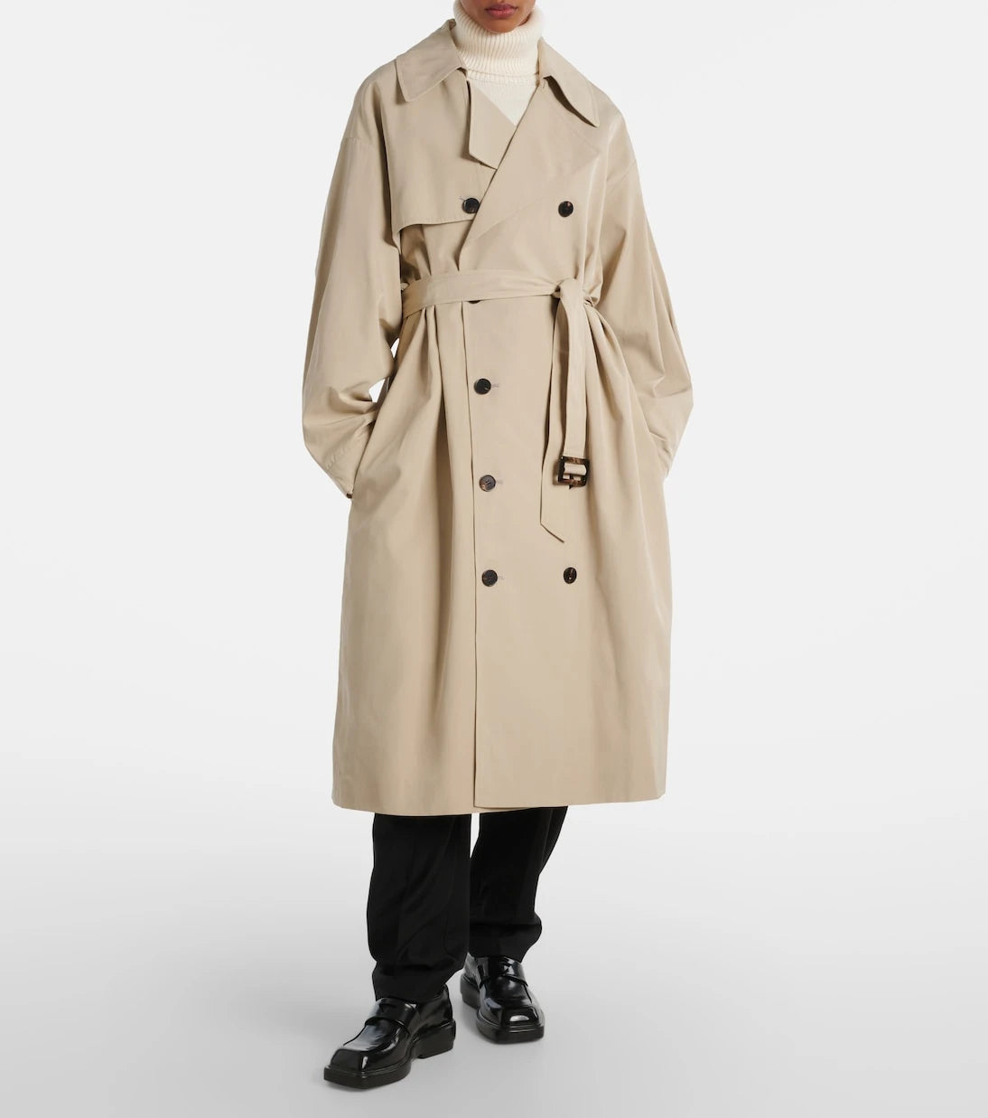 The Frankie Shop - Mavis oversized trench coat