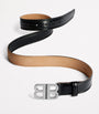 Black Leather BB Belt