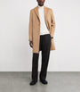 Pal Zileri Beige Wool-Cashmere Overcoat