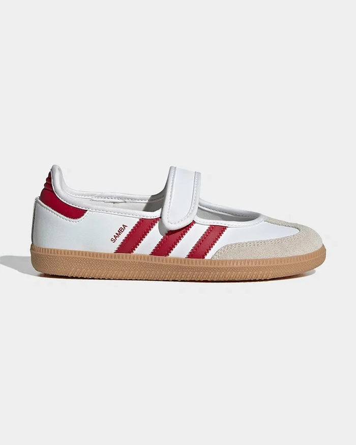 adidas Originals SAMBA JANE балеринки за деца от кожа