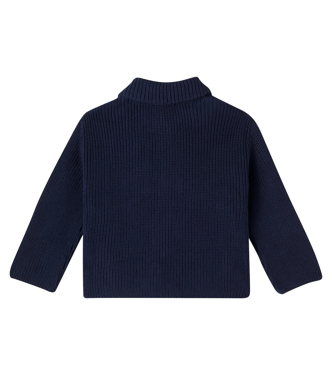 Mini Rodini - Panda cotton half-zip sweater