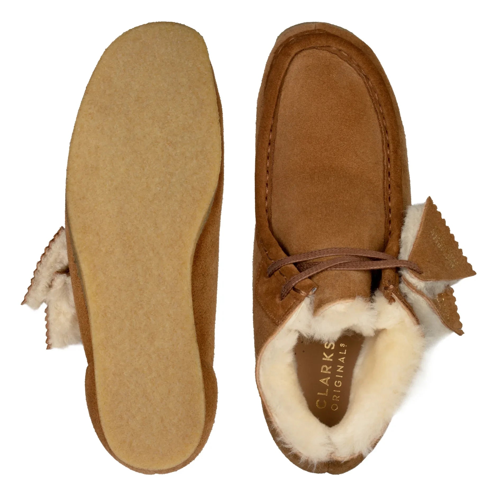 Clarks - Wallabee Boots | Beige