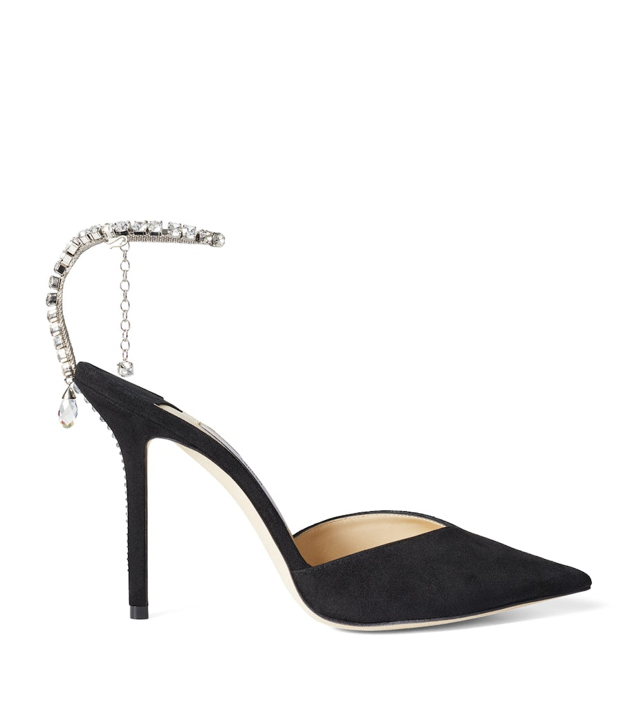 Jimmy Choo Multi Saeda 100 Suede Pumps