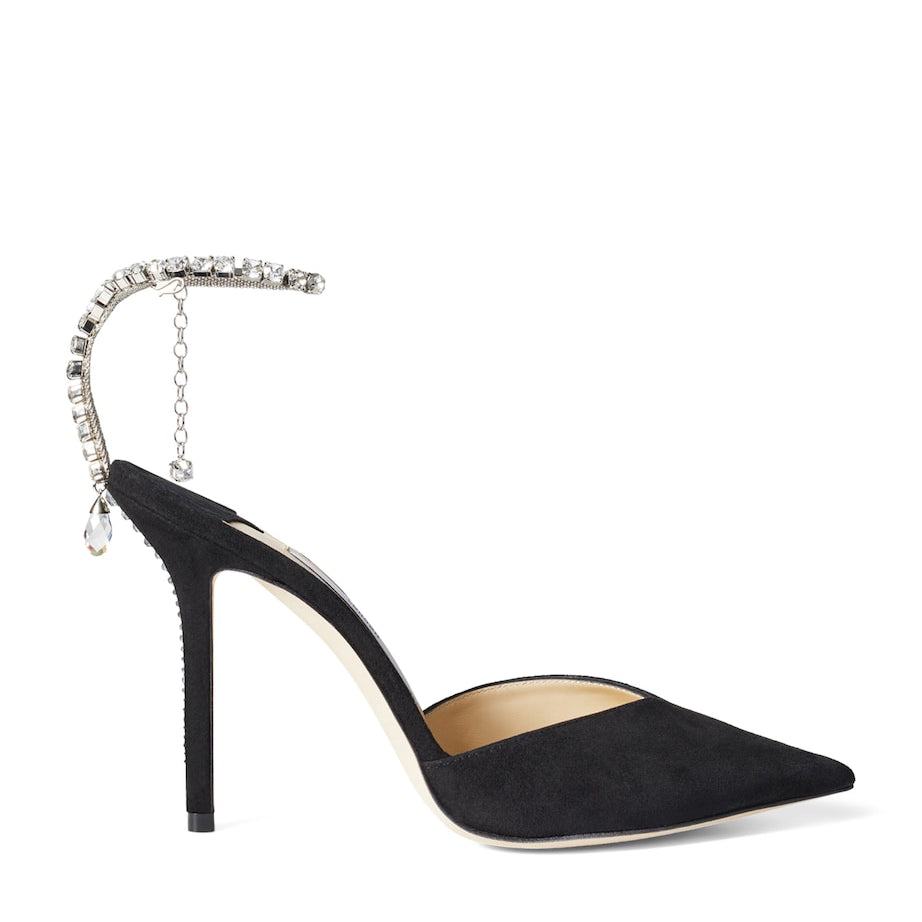 Jimmy Choo Multi Saeda 100 Suede Pumps