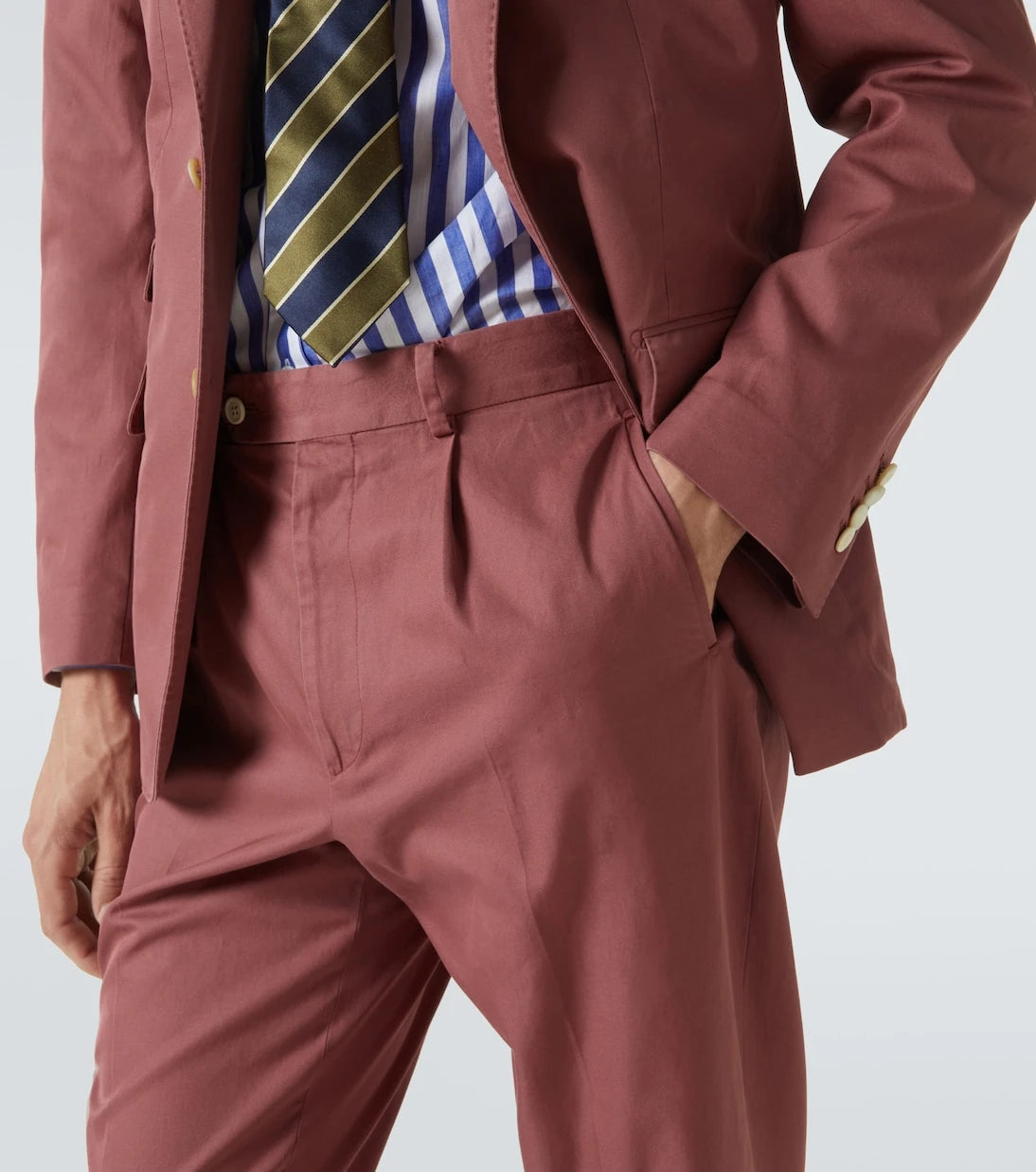 Dunhill - Cotton straight pants