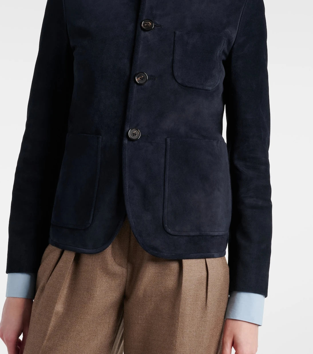 Loro Piana - Spagna Mini suede jacket